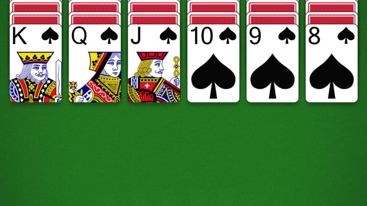 Spider Solitaire Screenshot 1
