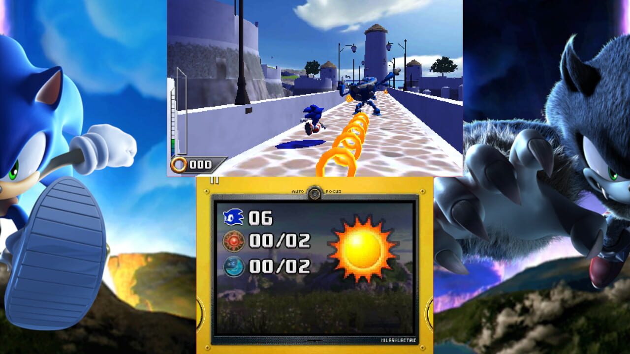 Sonic Unleashed 3DS Image