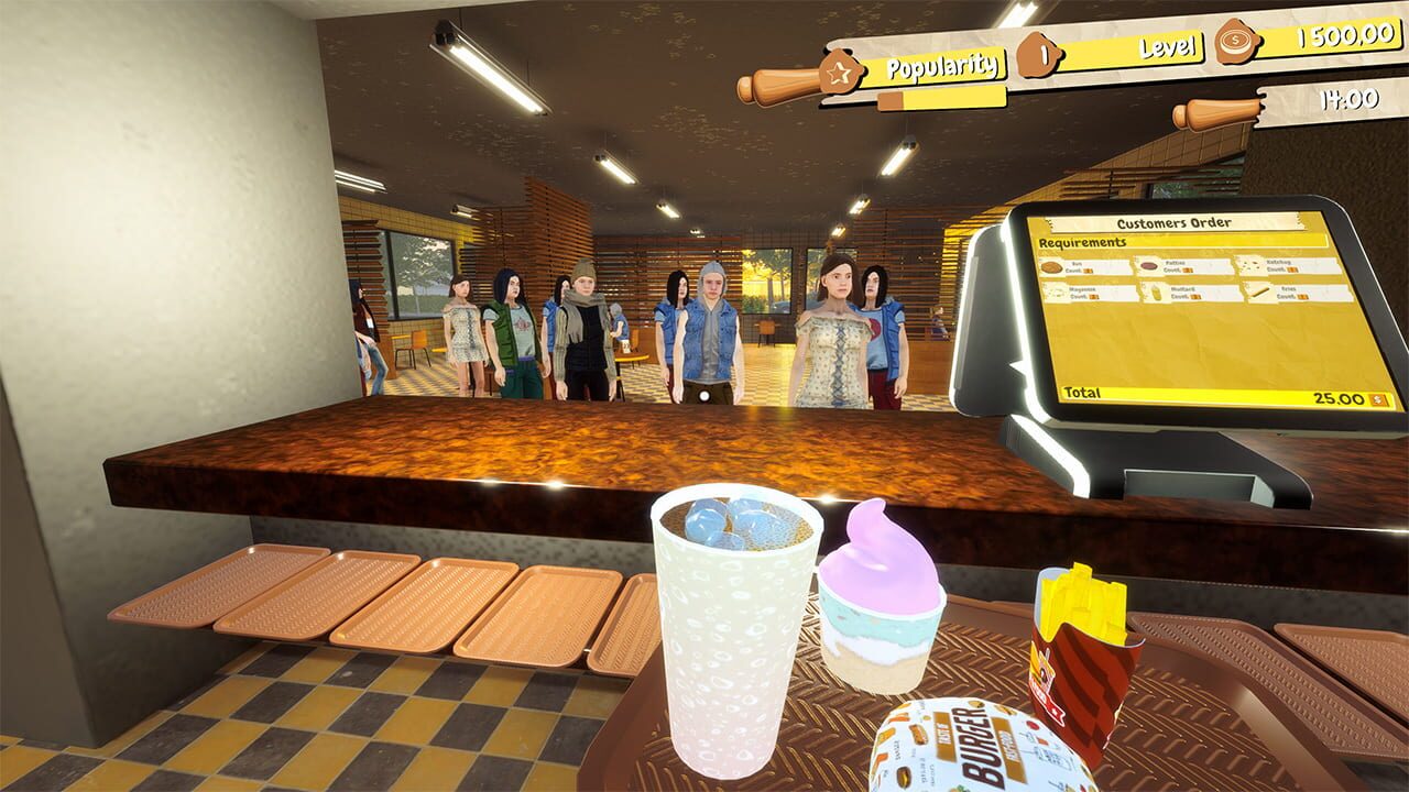 Fast Food 2025 Simulator & Myside Reality — Screenshot 2