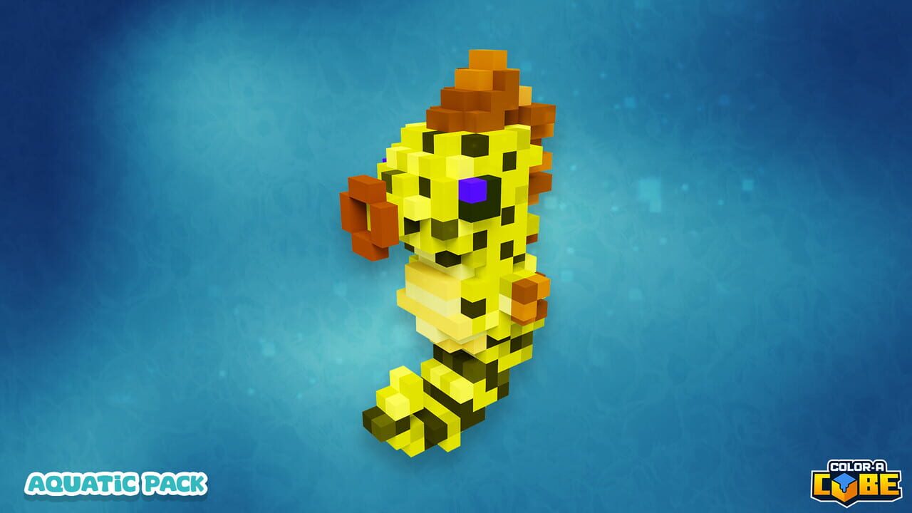 Color-A-Cube: Aquatic Pack #1 — Screenshot 2