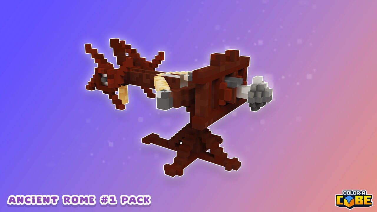 Color-A-Cube: Ancient Rome Pack #1 — Screenshot 2