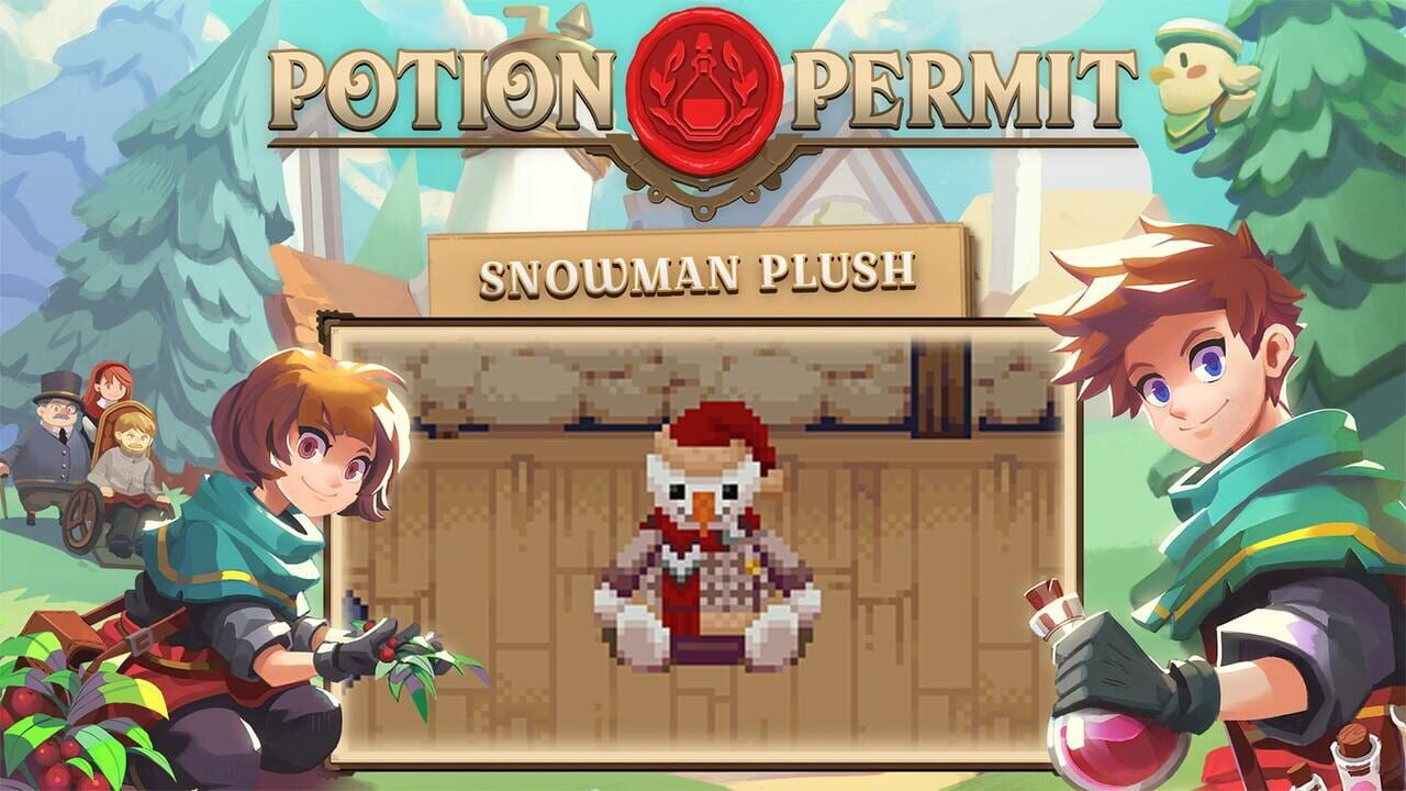 Potion Permit: Snowman Plush Toy — Screenshot 1