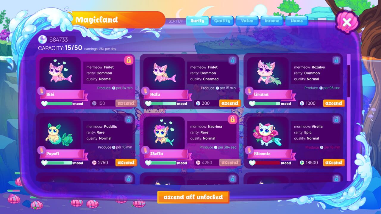 Mermeows - Chill Cat Mermaids — Screenshot 3