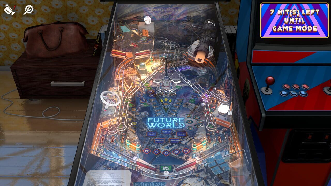 Zaccaria Pinball: Future World Deluxe Pinball Table Image
