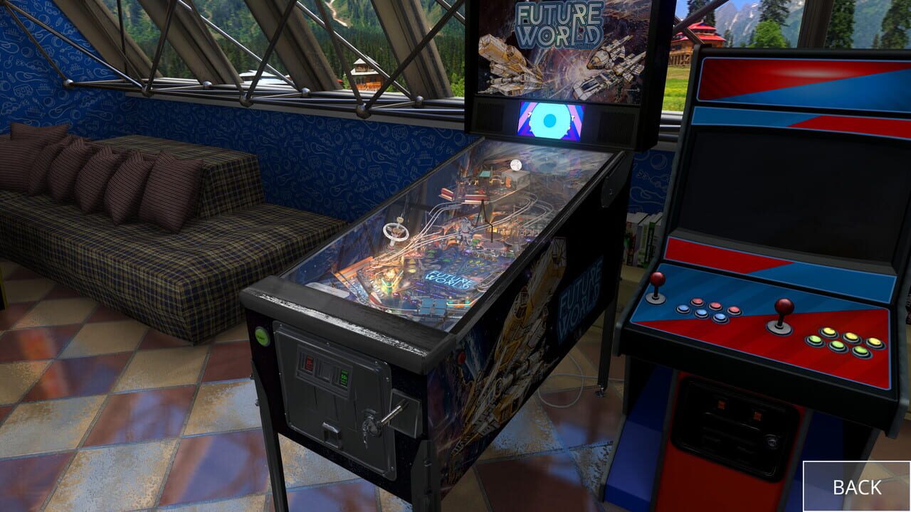 Zaccaria Pinball: Future World Deluxe Pinball Table Image