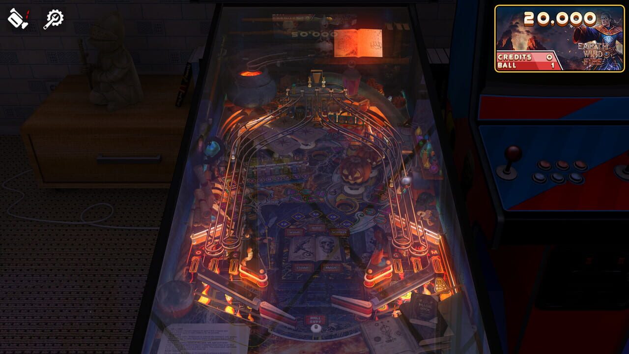 Zaccaria Pinball: Earth Wind Fire Deluxe Pinball Table Image
