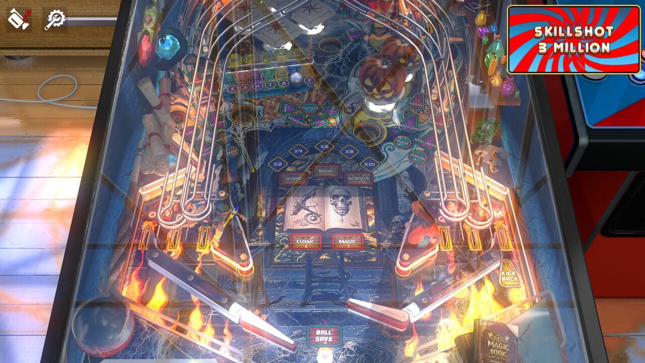 Zaccaria Pinball: Earth Wind Fire Deluxe Pinball Table Image
