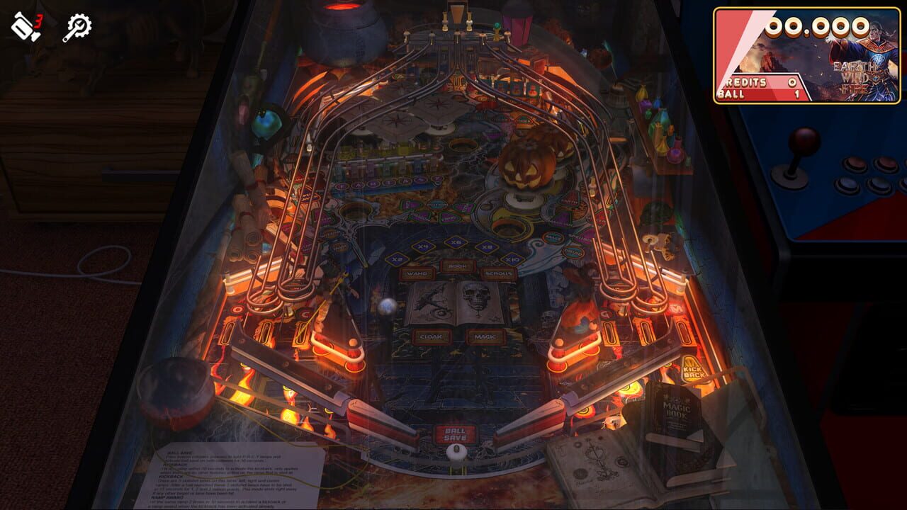 Zaccaria Pinball: Earth Wind Fire Deluxe Pinball Table Image