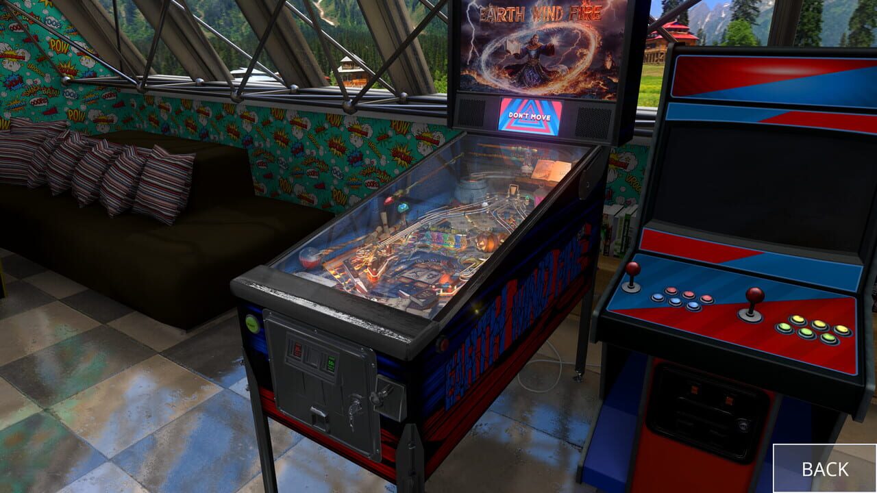 Zaccaria Pinball: Earth Wind Fire Deluxe Pinball Table Image