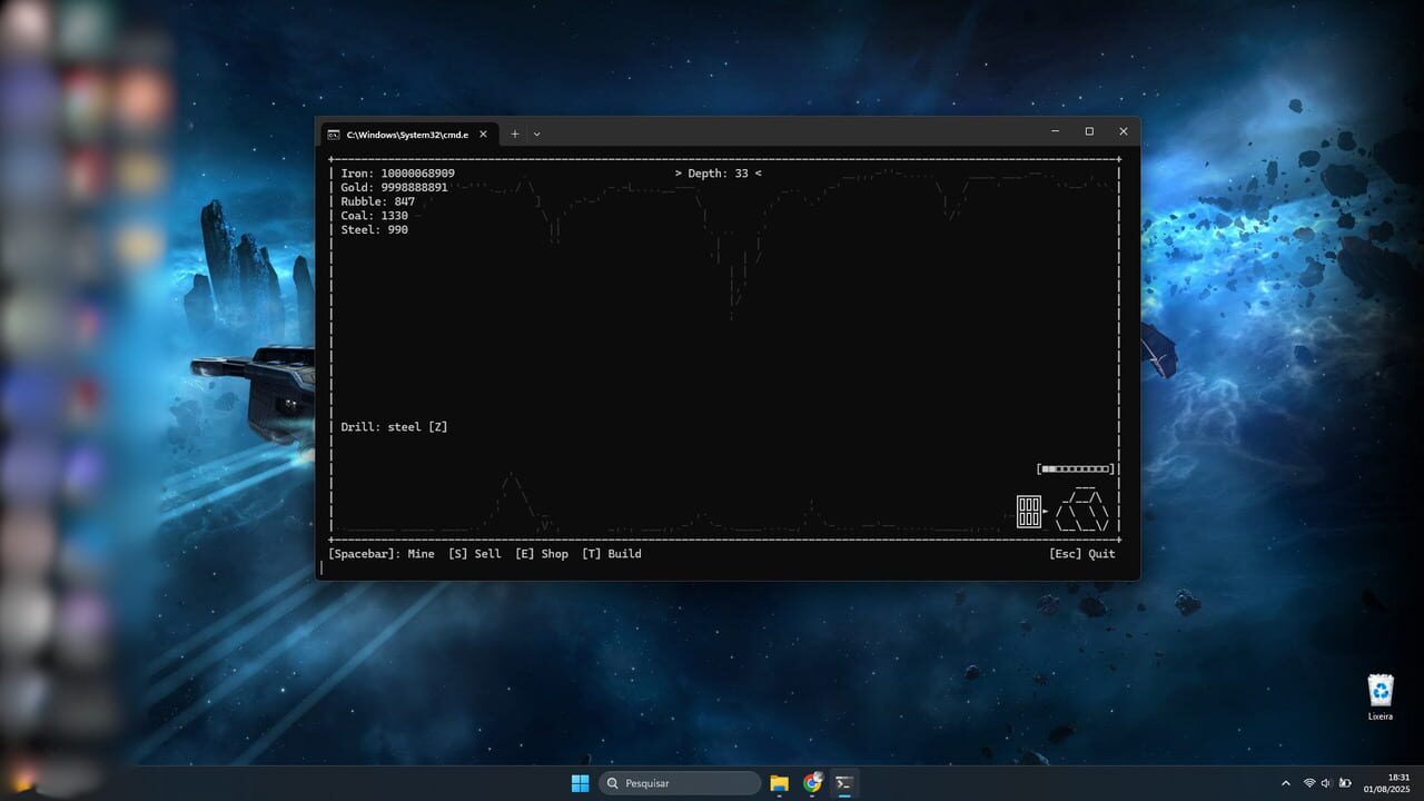 Terminal Descent Screenshot 1