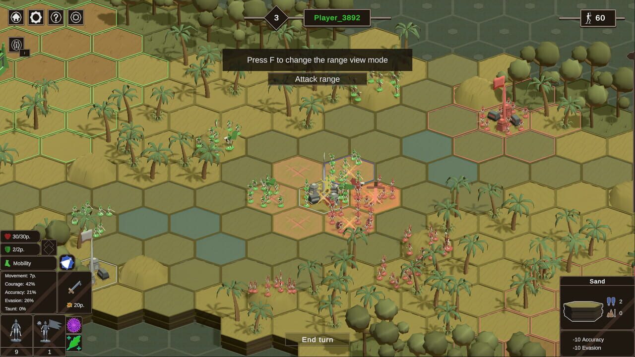 Tabletop Fantasy War screenshot 3