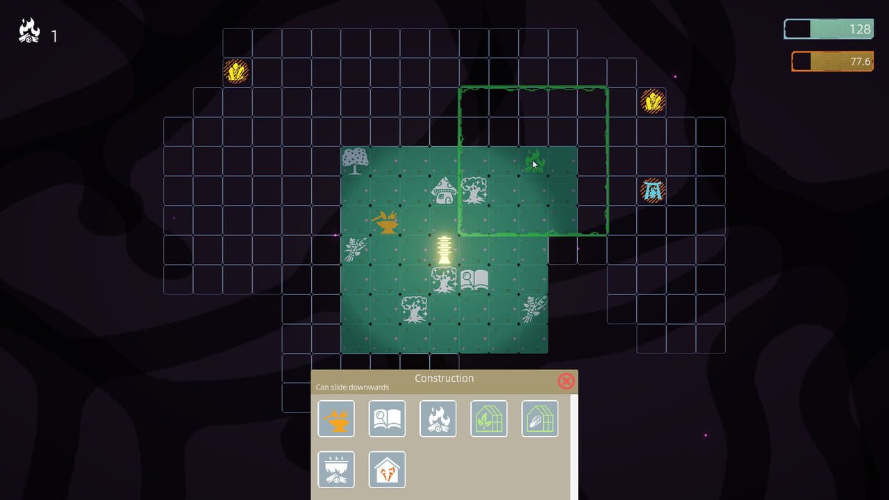 Dark Grid Image