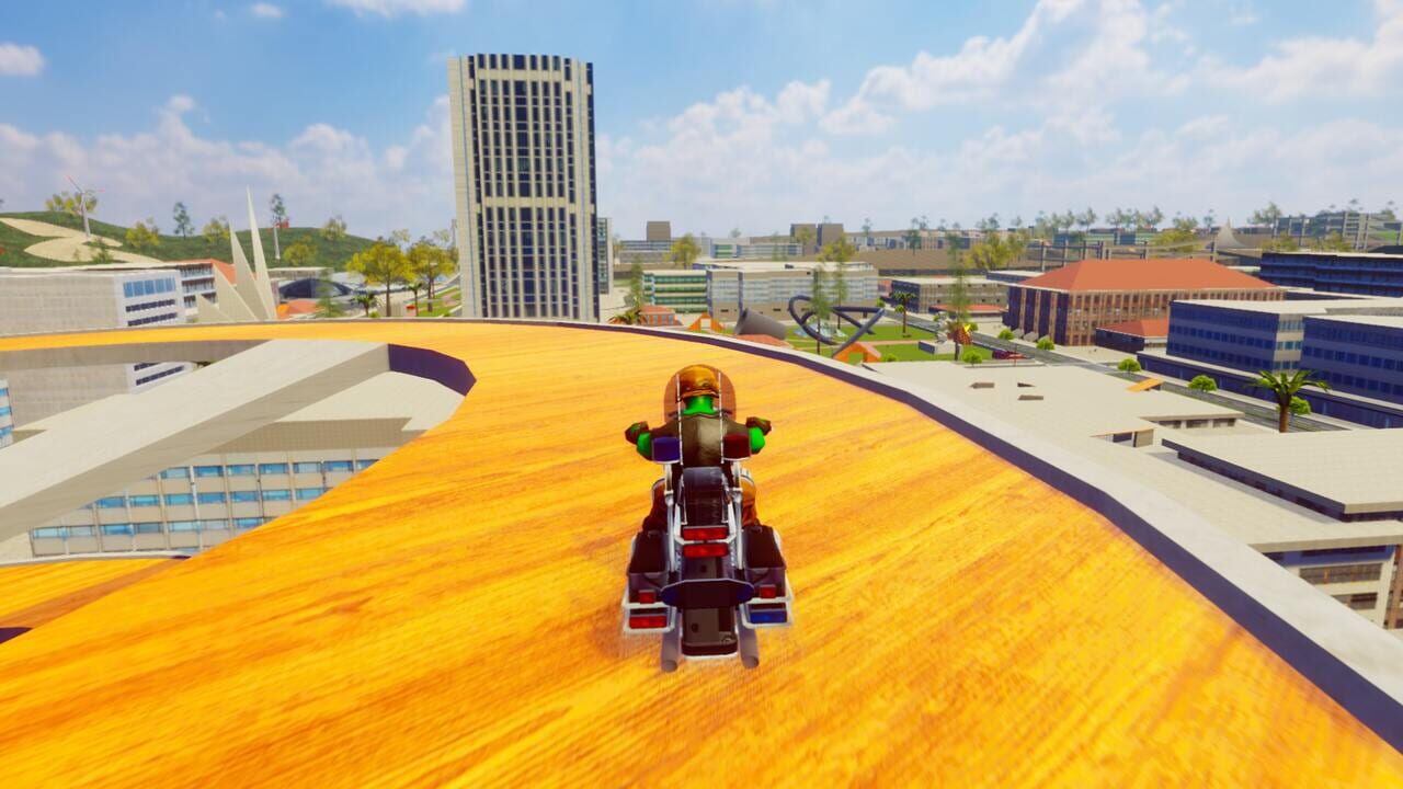 Green Soldiers Heroes: Extreme Bikers — Screenshot 2