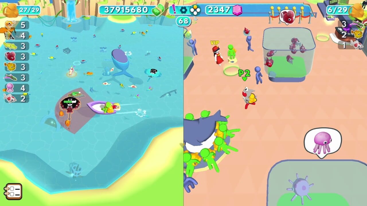 Aquarium Land: Seal & Parrot Edition — Screenshot 4