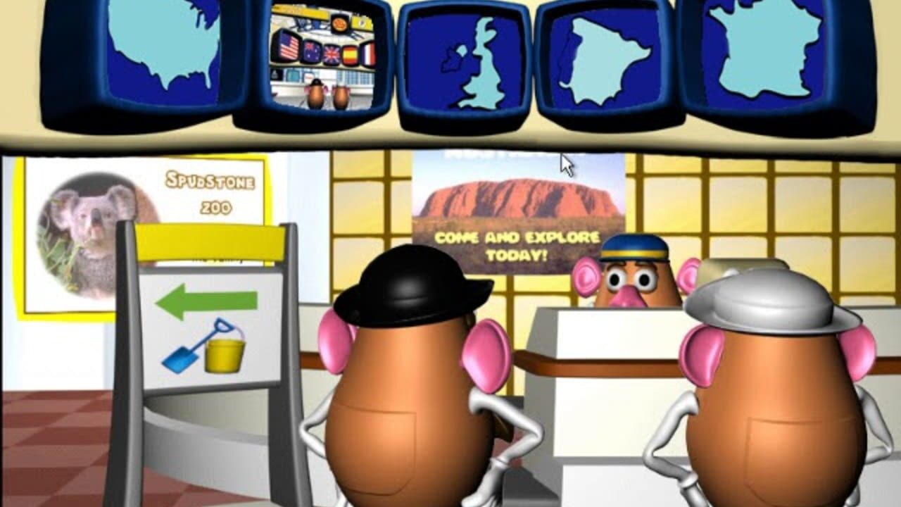 Mr. and Mrs. Potato Head Go on Vacation