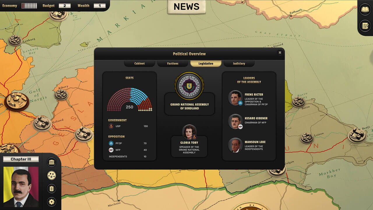 Suzerain: Expanded Edition — Screenshot 3