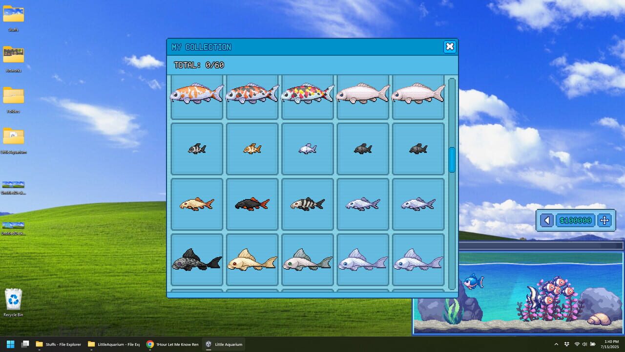 Little Aquarium media