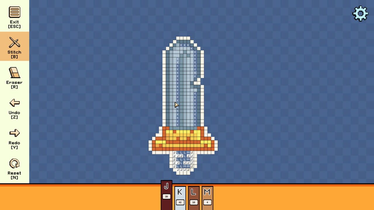 Pixel Cross Stitch Color by Number: Cute Pack — Screenshot 2