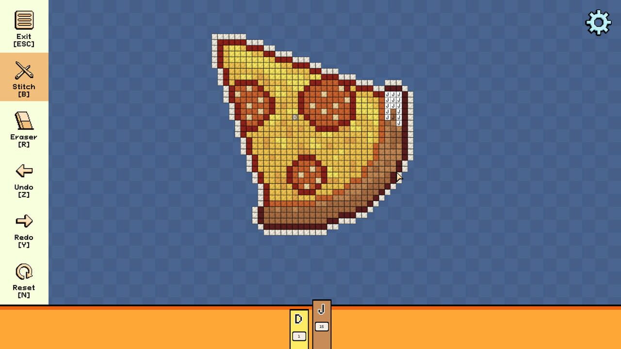 Pixel Cross Stitch Color by Number: Cute Pack 2 — Screenshot 4