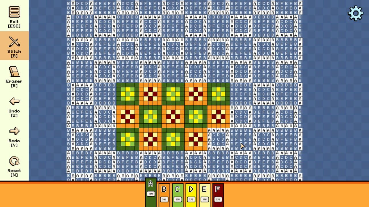Pixel Cross Stitch: Color by Number - Simple Patterns Pack 5 — Screenshot 3