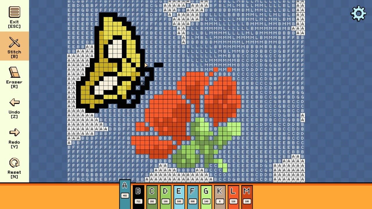 Pixel Cross Stitch: Color by Number - Simple Nature Pack 2 — Screenshot 5