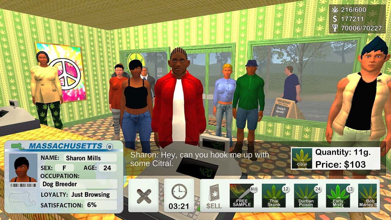 Weed Garden Online — Screenshot 3