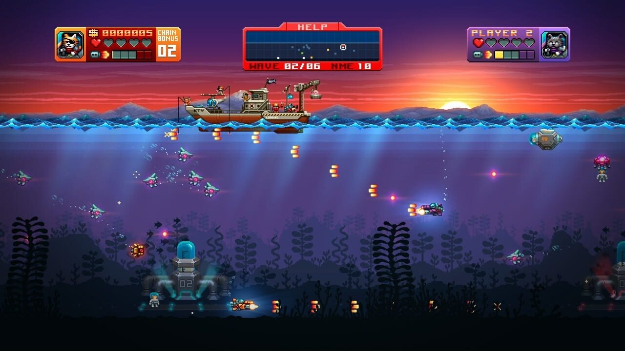 Aqua Kitty: Milk Mine Defender DX — Screenshot 3