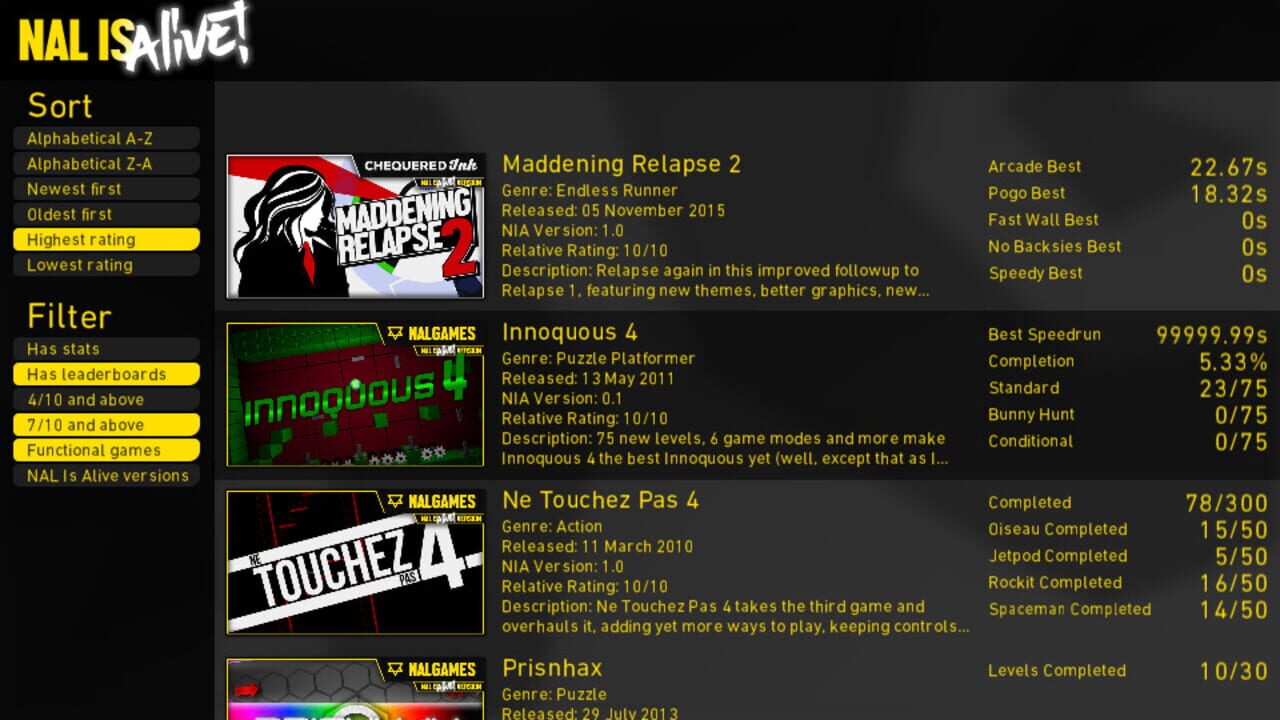 NAL Is Alive — Screenshot 2