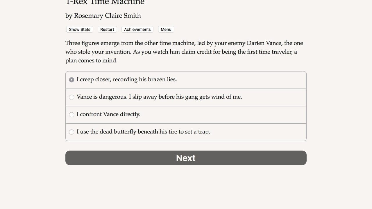 T-Rex Time Machine — Screenshot 2