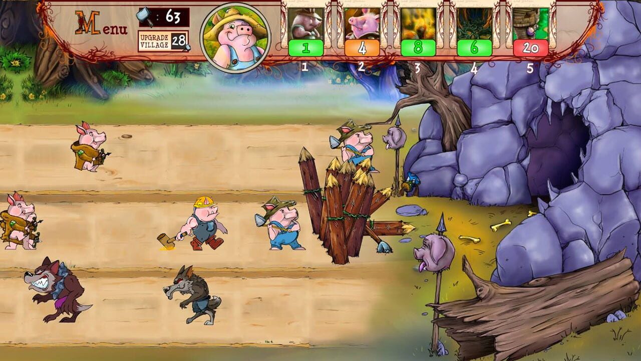 Bacon Tales: Between Pigs and Wolves Image