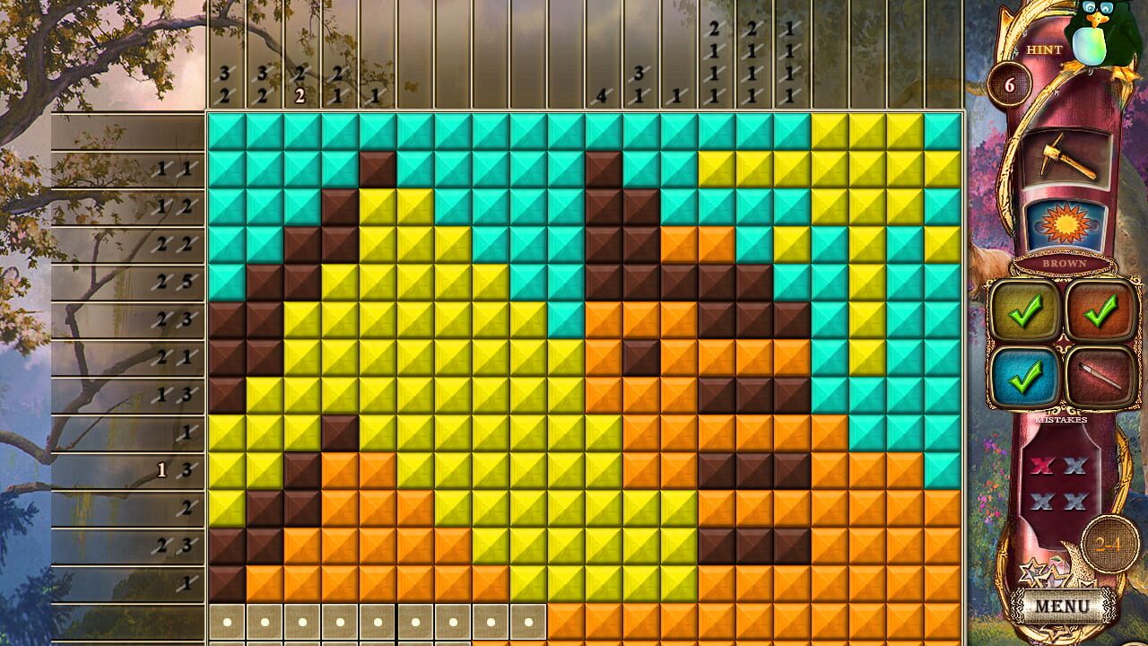 Fantasy Mosaics 14: Fourth Color Image