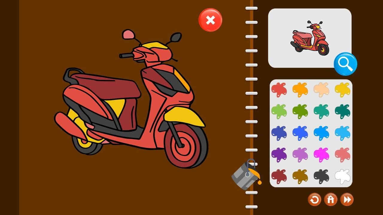 My Coloring Book: Transport Image