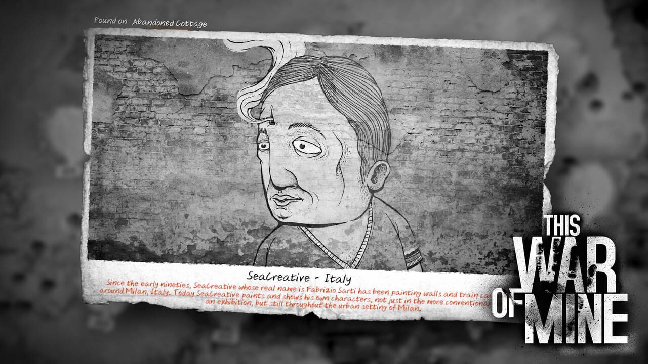 This War of Mine: War Child Charity Image