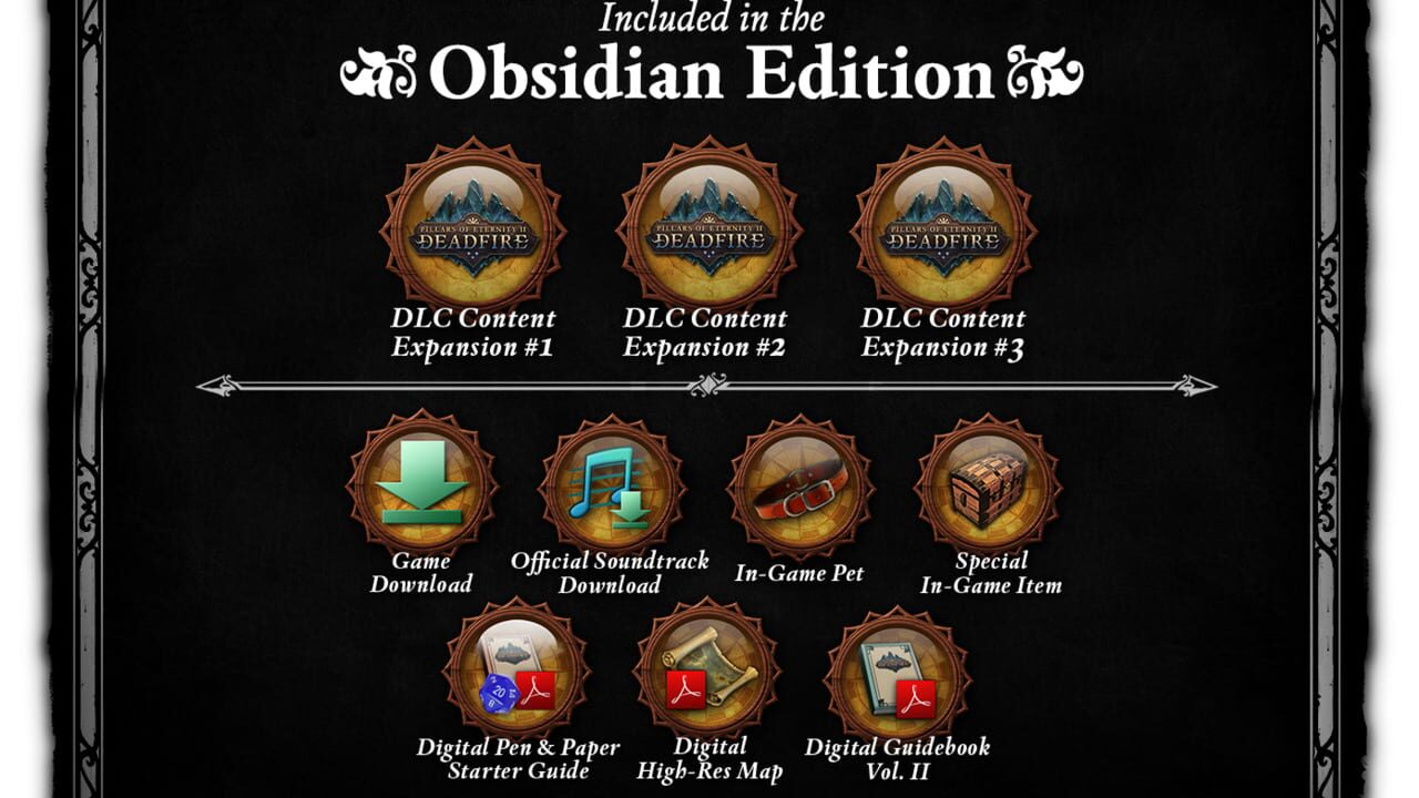Pillars of Eternity II: Deadfire - Obsidian Edition Image