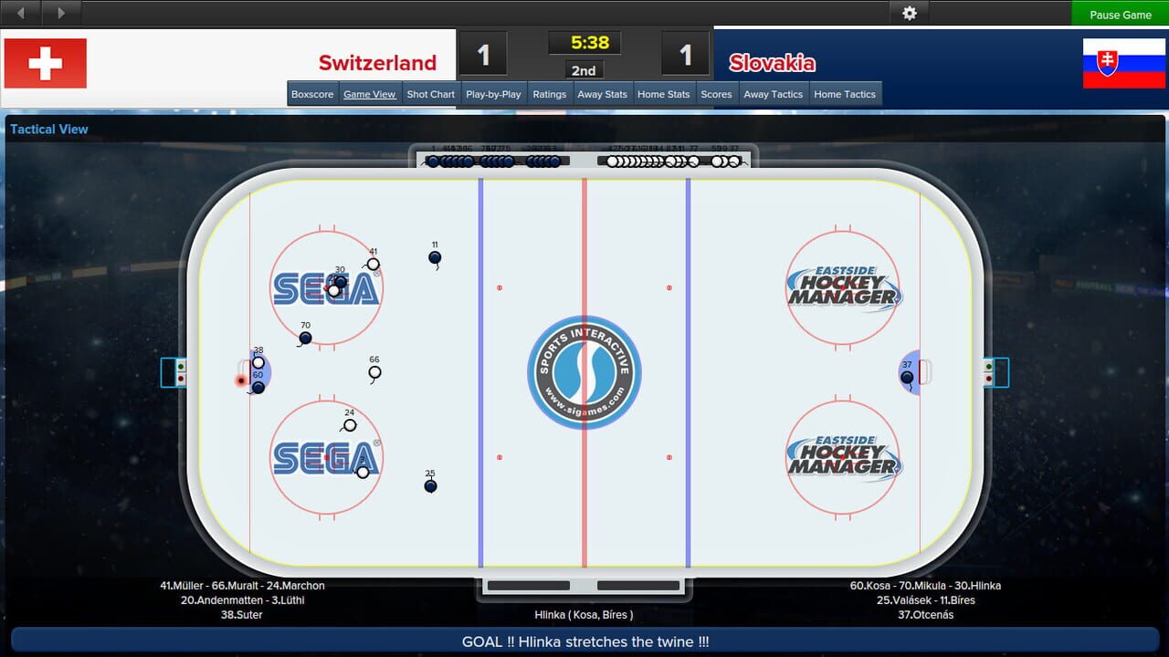 Miniatura 3 de la galería de Eastside Hockey Manager