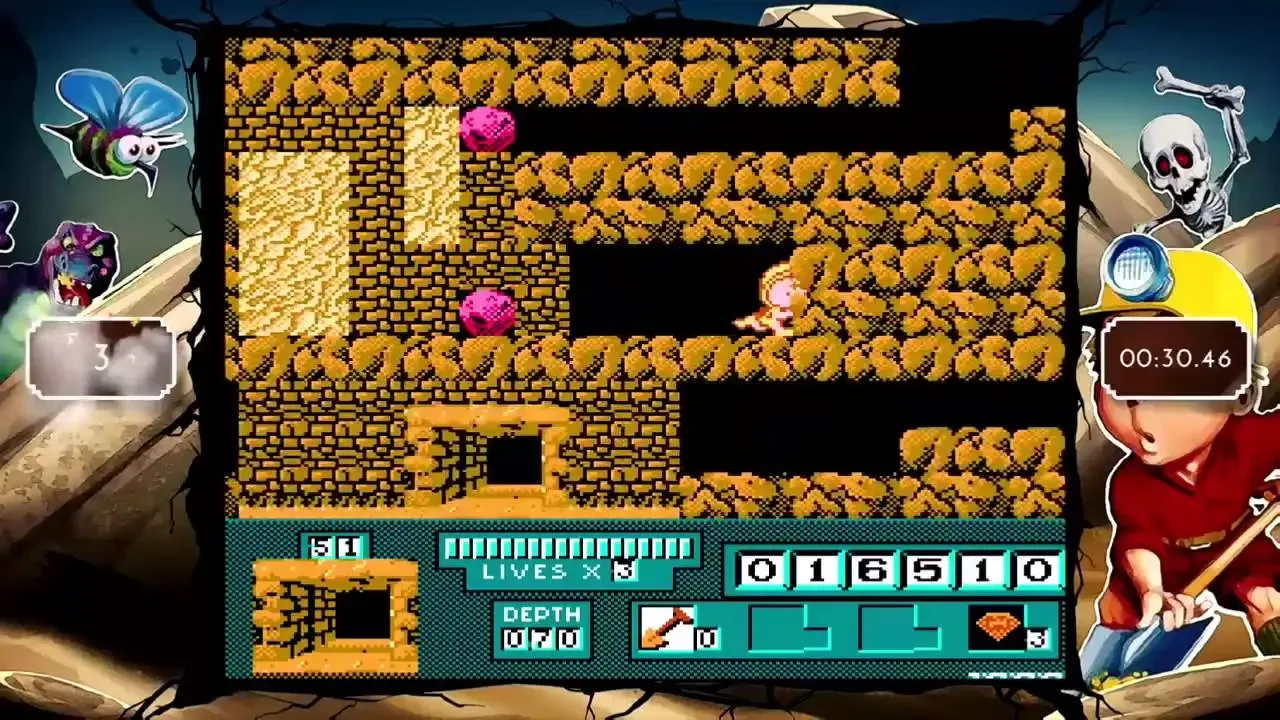 Digger T. Rock: The Legend of the Lost City screenshot 1