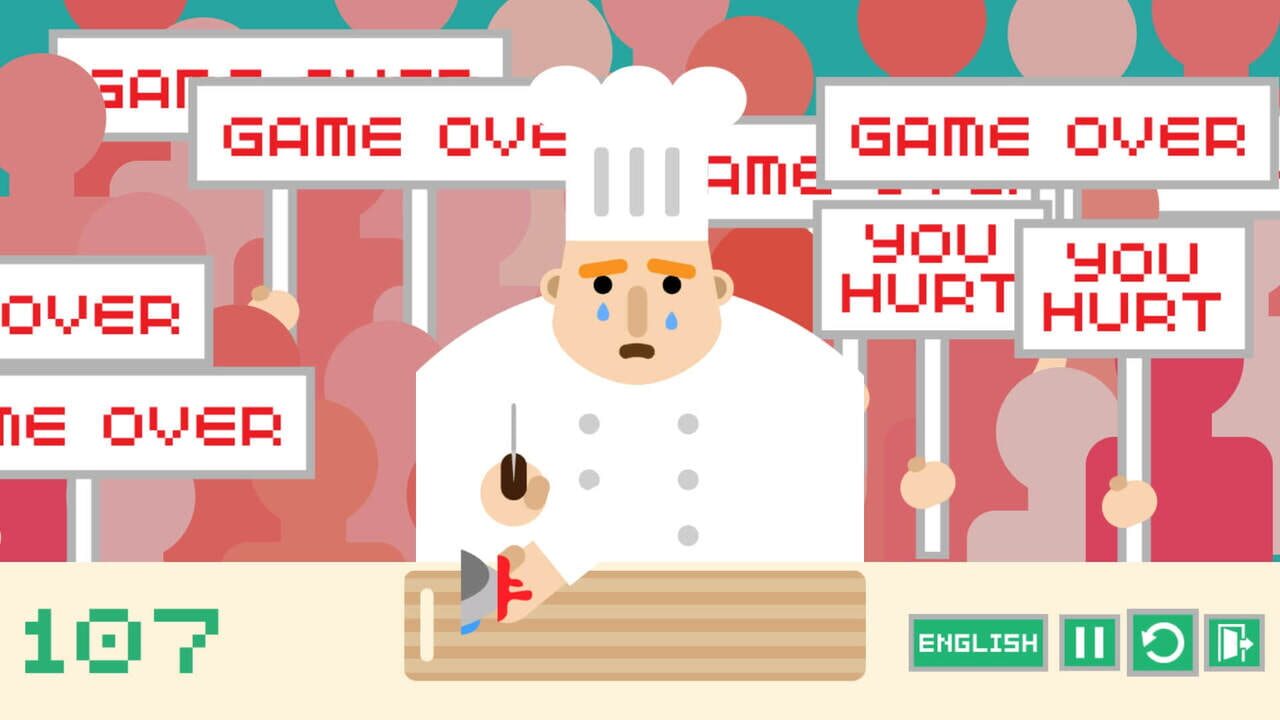 Don't cut your hand — Screenshot 1