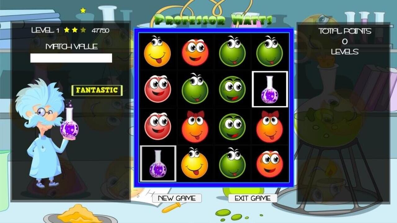 Professor Watts Memory Match: Expressions — Screenshot 4