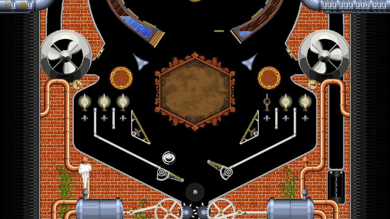Super Steampunk Pinball 2D Image