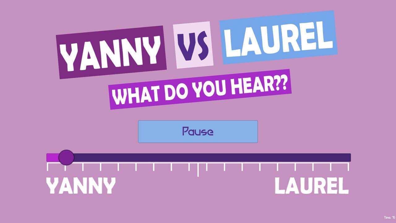 What do you hear?? Yanny vs Laurel Screenshot 1