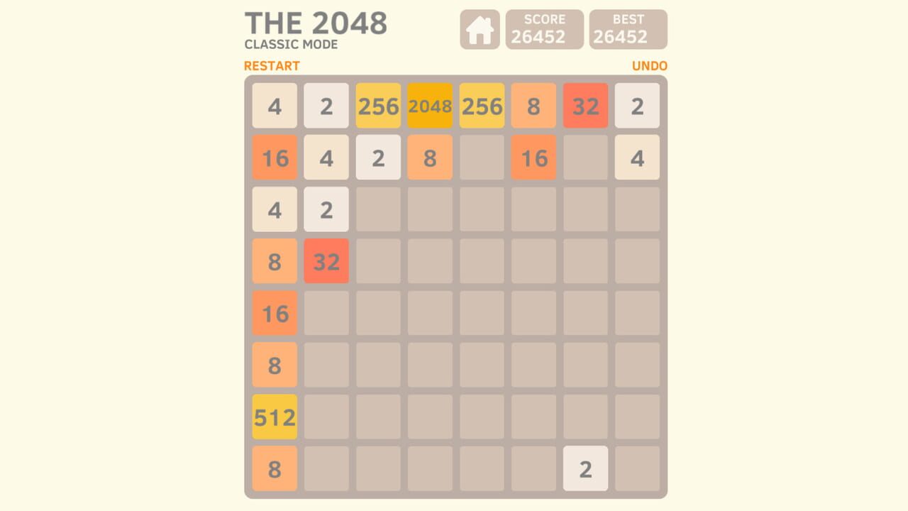 The 2048 — Screenshot 5