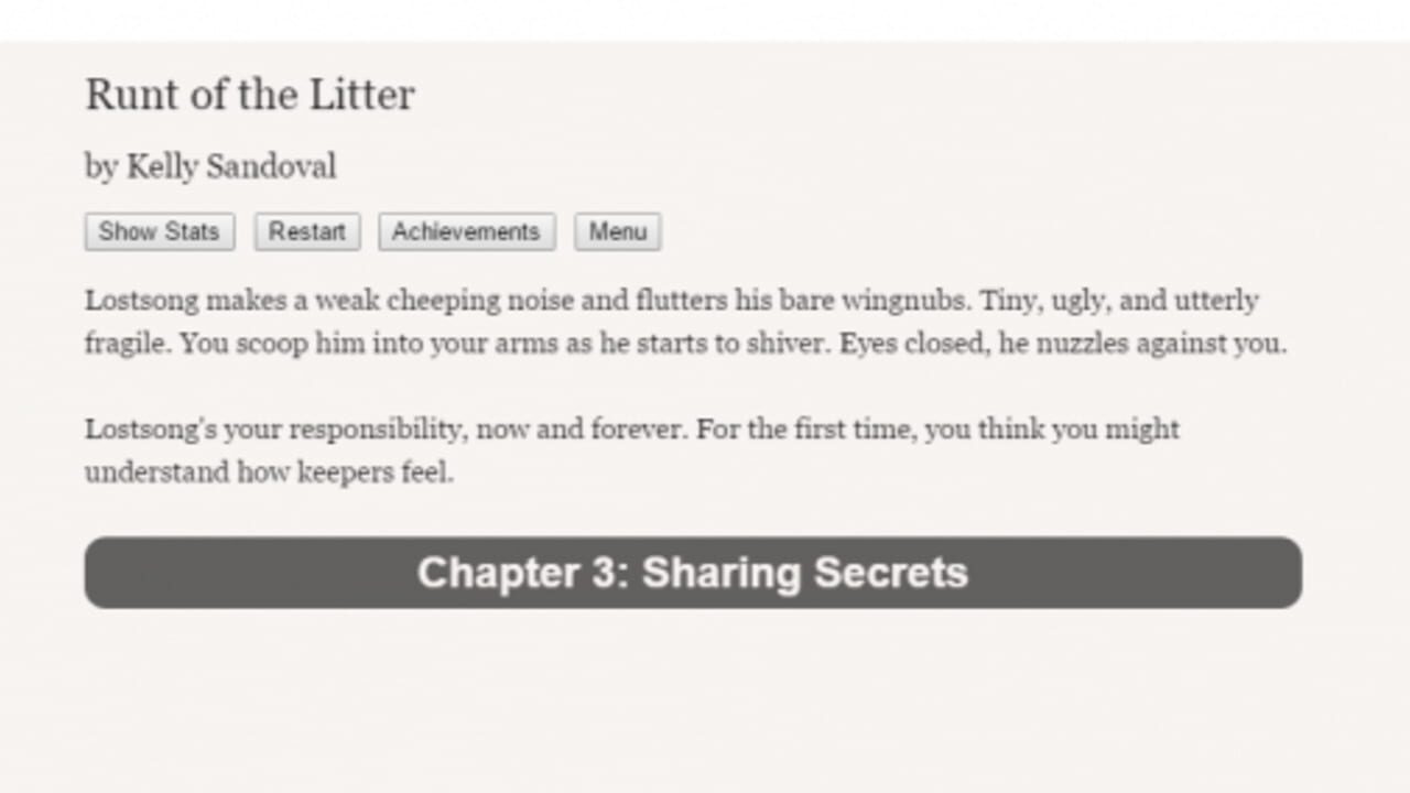 Runt of the Litter — Screenshot 2