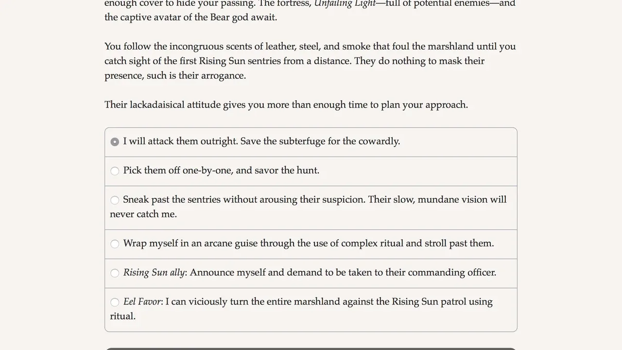 Avatar of the Wolf screenshot 4