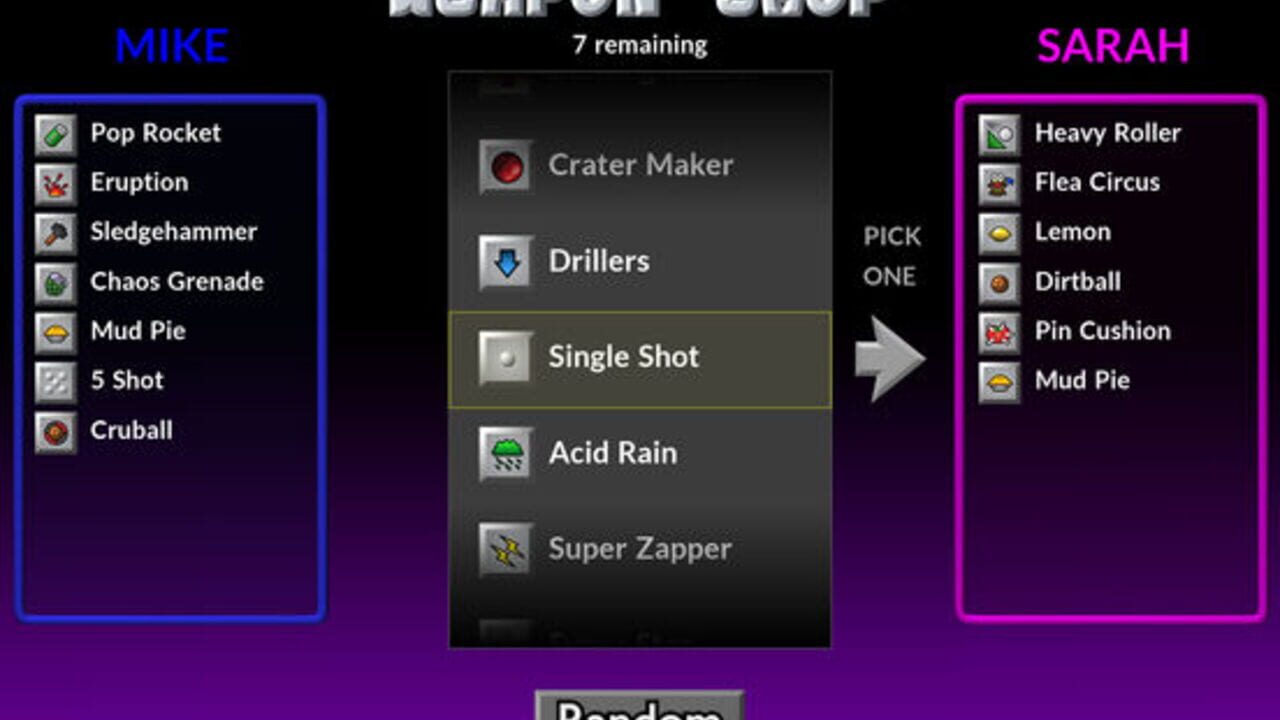 Pocket Tanks Deluxe — Screenshot 2
