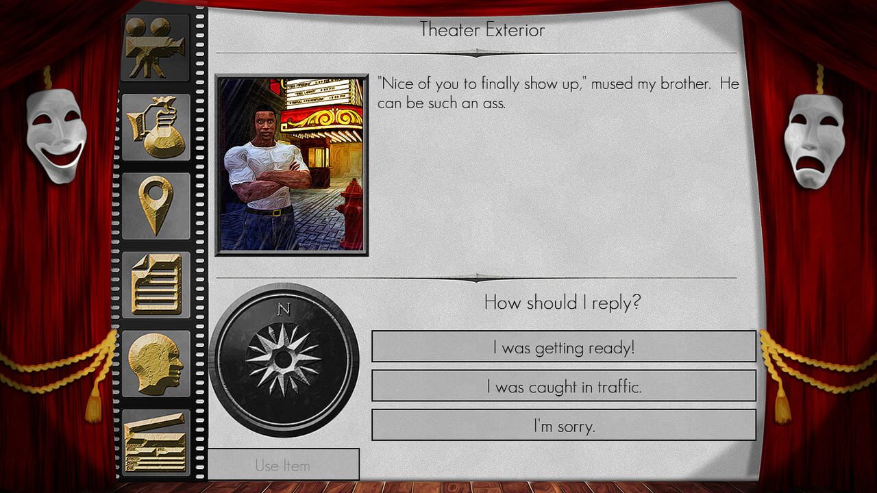 The Filmmaker - A Text Adventure — Screenshot 3