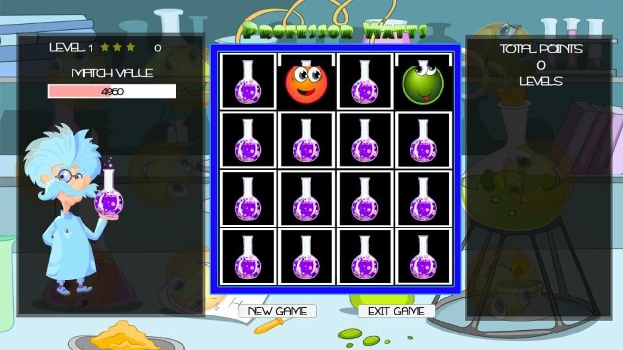 Professor Watts Memory Match: Expressions — Screenshot 3