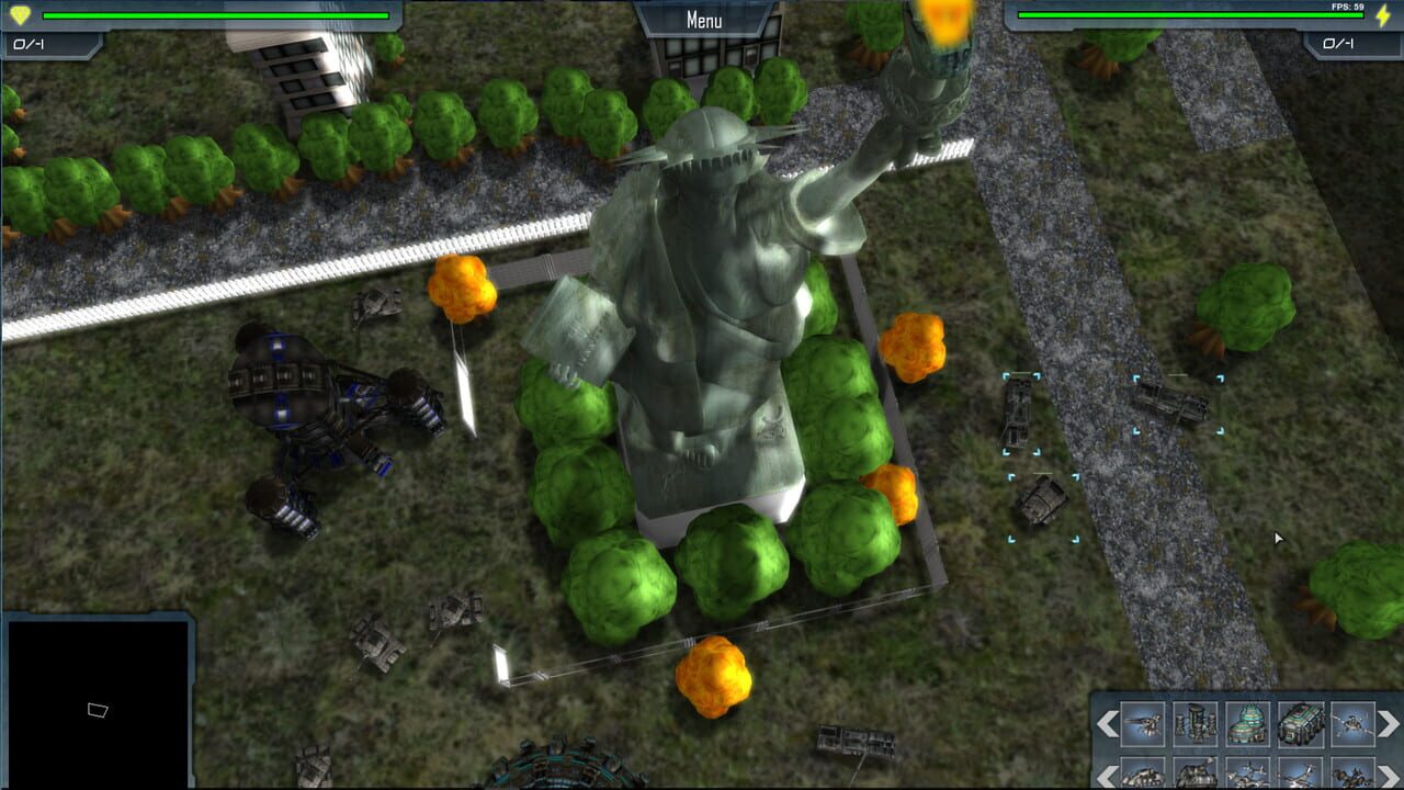 RTS Commander: Smash the Rebels — Screenshot 1