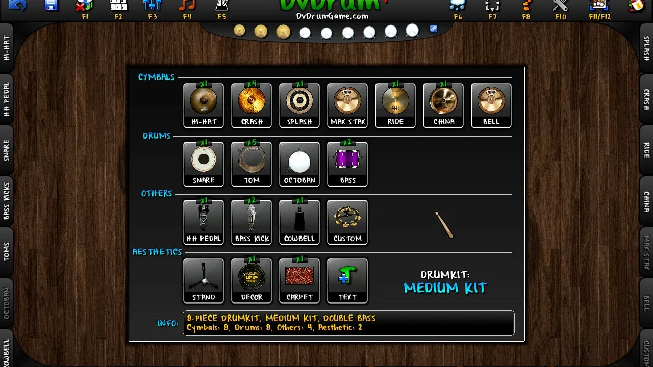 DvDrum, Ultimate Drum Simulator! screenshot 1