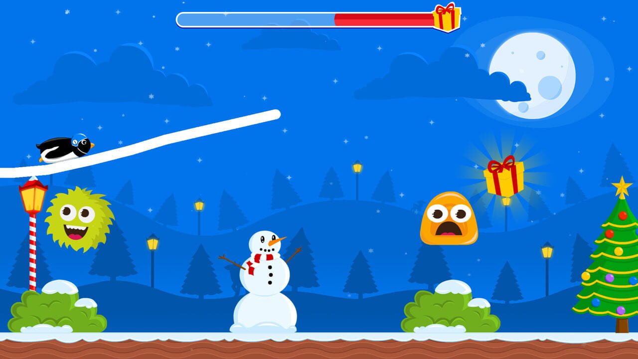 Christmas Adventure of Rocket Penguin — Screenshot 2