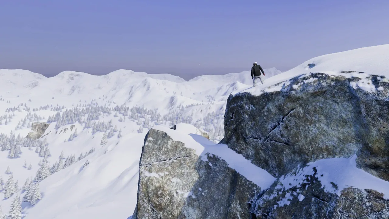 The Snowboard Game screenshot 1